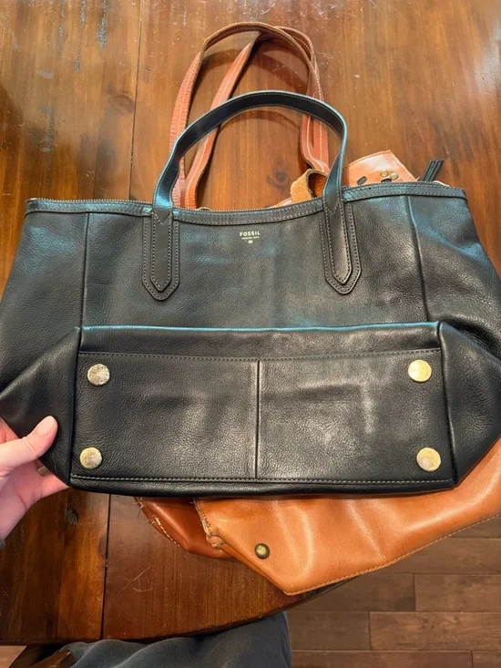 Women’s Black Fossil Purse - Picture 6 of 6